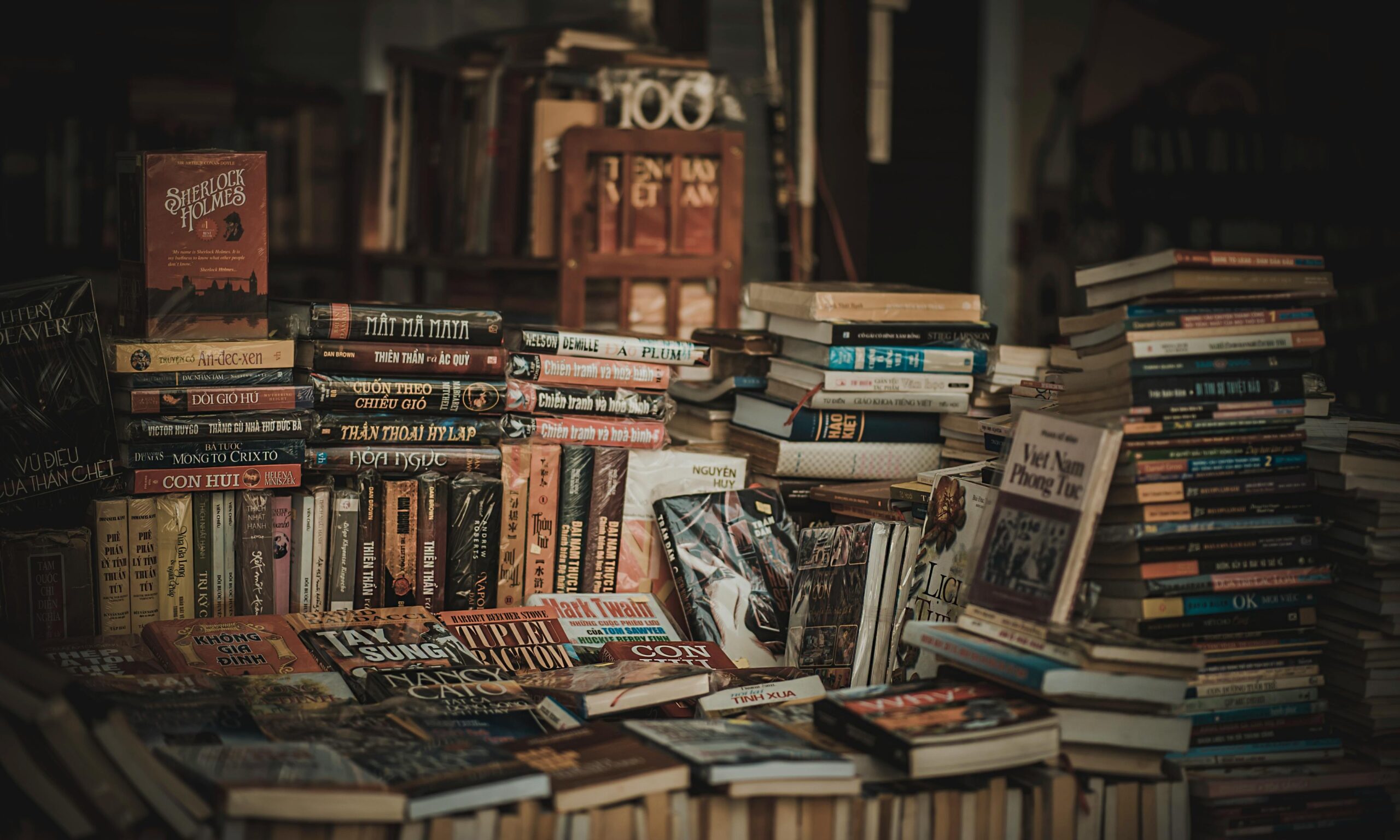 old library bookshelves