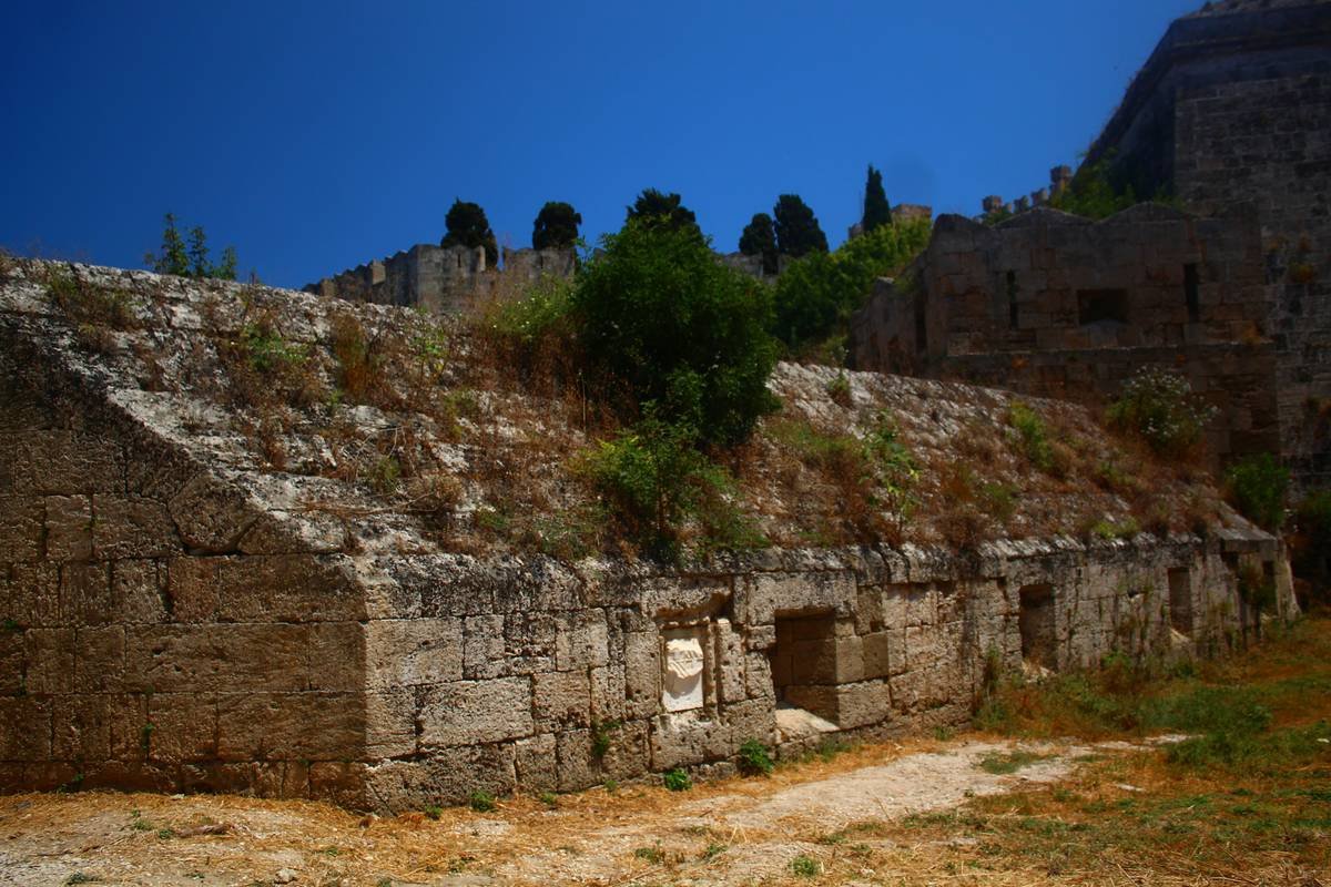 Majestic exterior of a historic castle